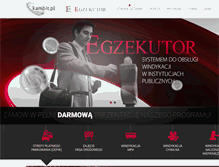 Tablet Screenshot of egzekutor.kambit.pl